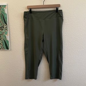 High quality EUC olive activewear leggings